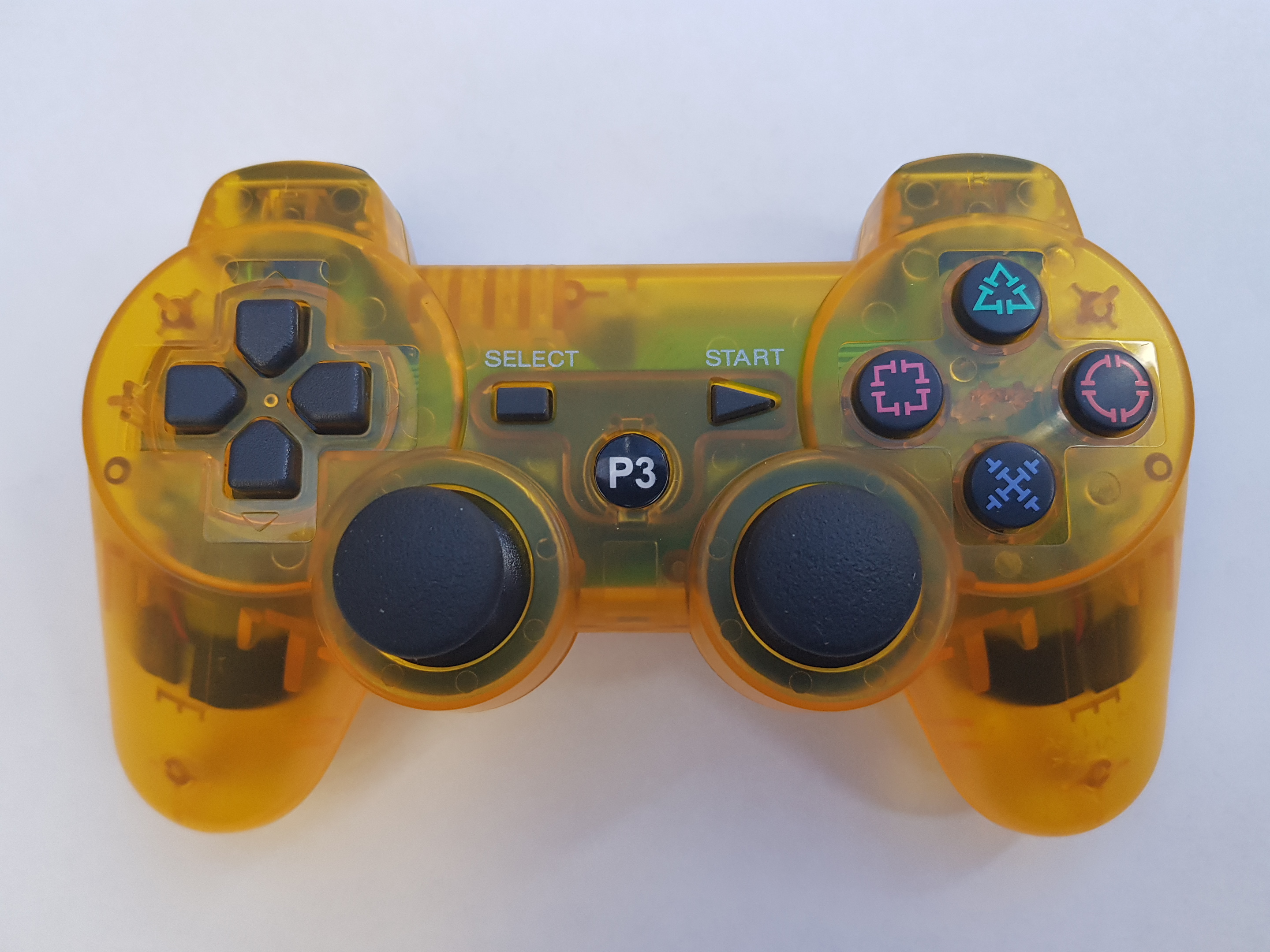 Botanik enhed forseelser SwallowGames.com Buy Wireless Controller - Transparent Dark Yellow for PS3  with Free UK Delivery.